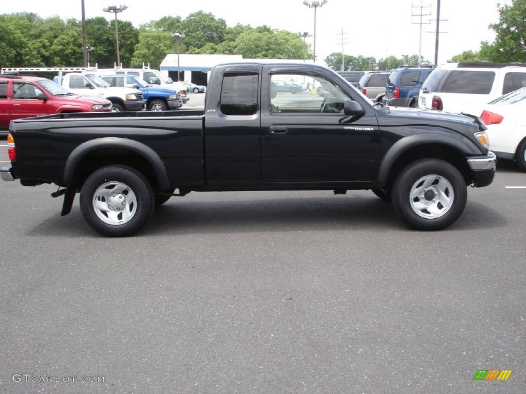 Black Sand Pearl 2004 Toyota Tacoma Xtracab 4x4 Exterior Photo #50200947