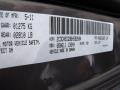 PDM: Tungsten Metallic 2011 Chrysler 300 Limited Color Code