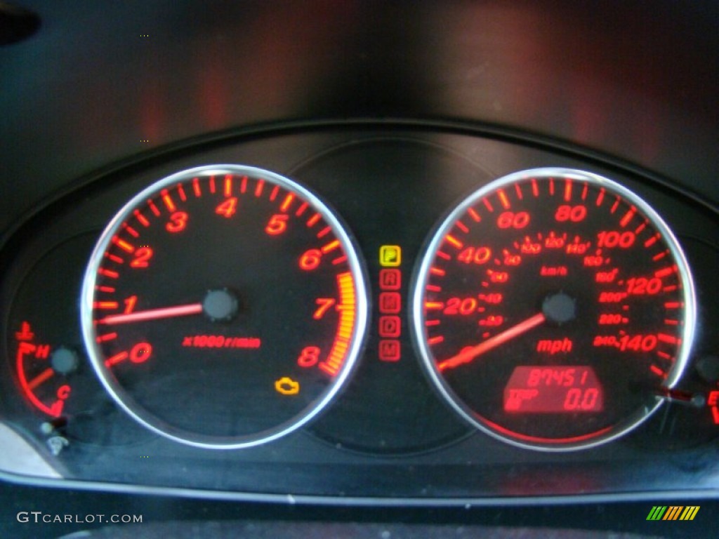 2003 MAZDA6 s Sedan - Speed Yellow / Black photo #25