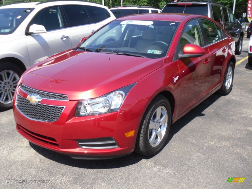 Crystal Red Metallic Tintcoat Chevrolet Cruze