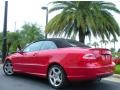 Mars Red 2005 Mercedes-Benz CLK 500 Cabriolet Exterior