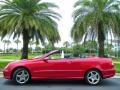  2005 CLK 500 Cabriolet Mars Red