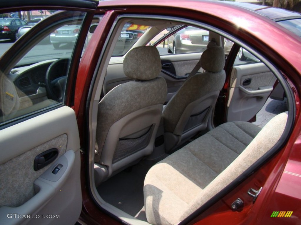2002 Elantra GLS Sedan - Chianti Red / Beige photo #11