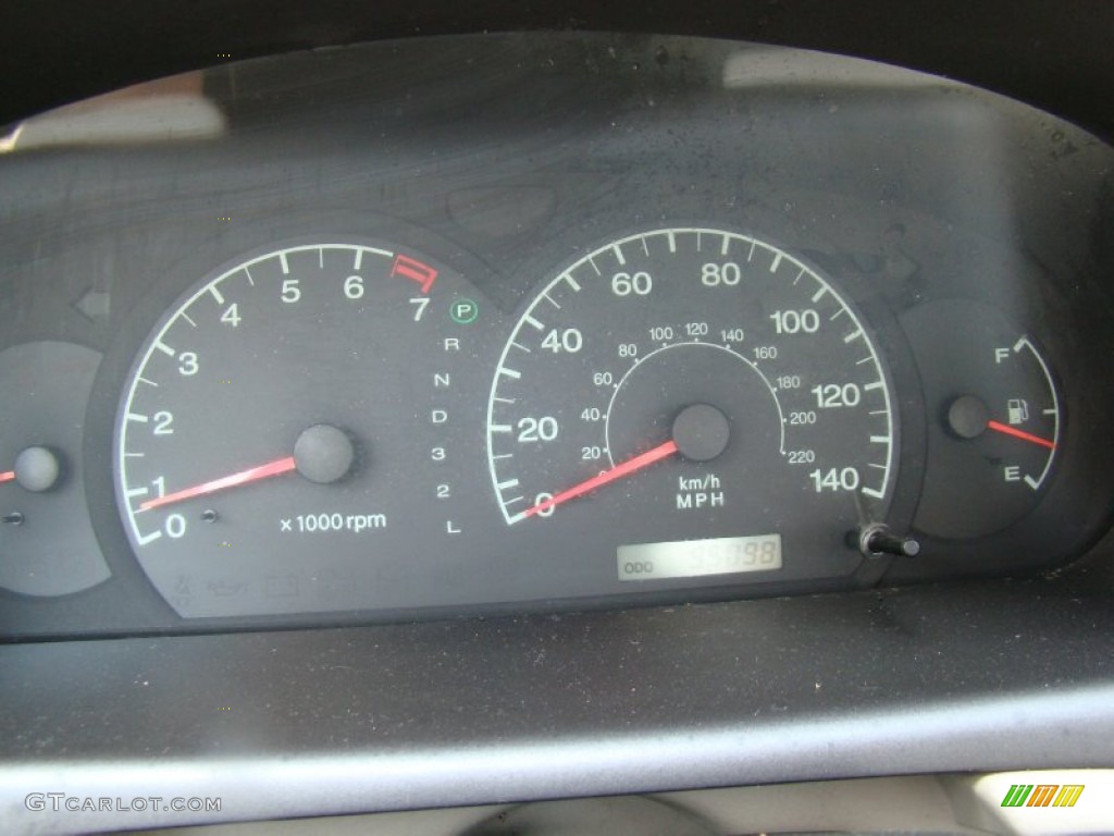 2002 Elantra GLS Sedan - Chianti Red / Beige photo #22