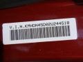 Chianti Red - Elantra GLS Sedan Photo No. 24