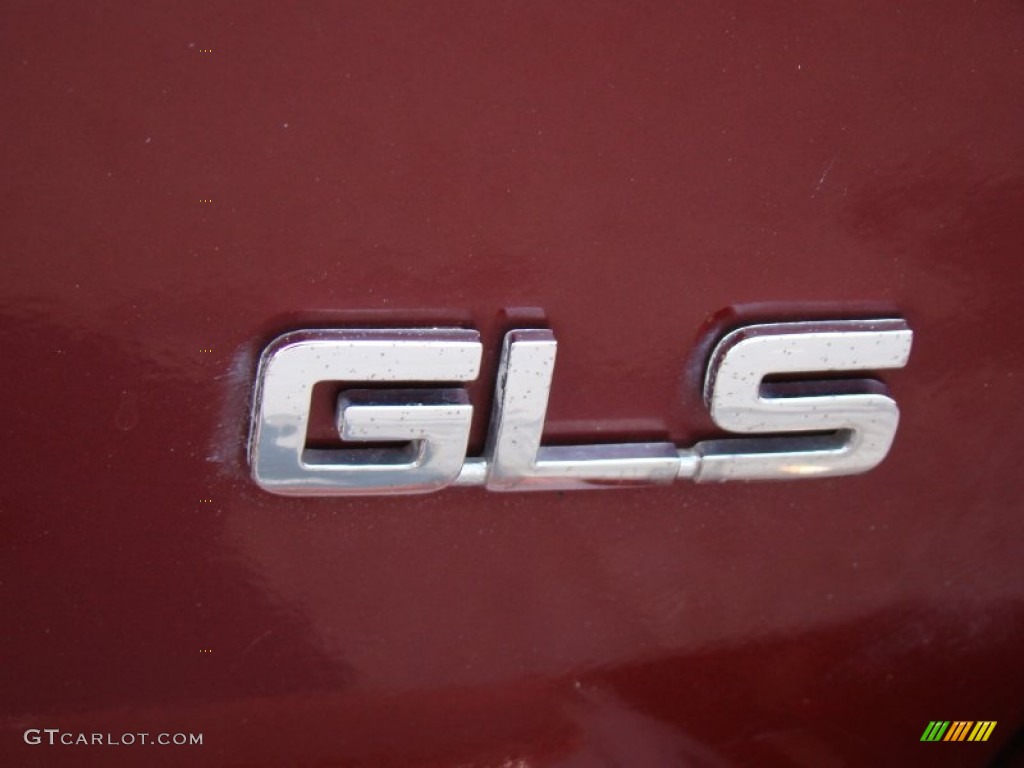 2002 Elantra GLS Sedan - Chianti Red / Beige photo #31