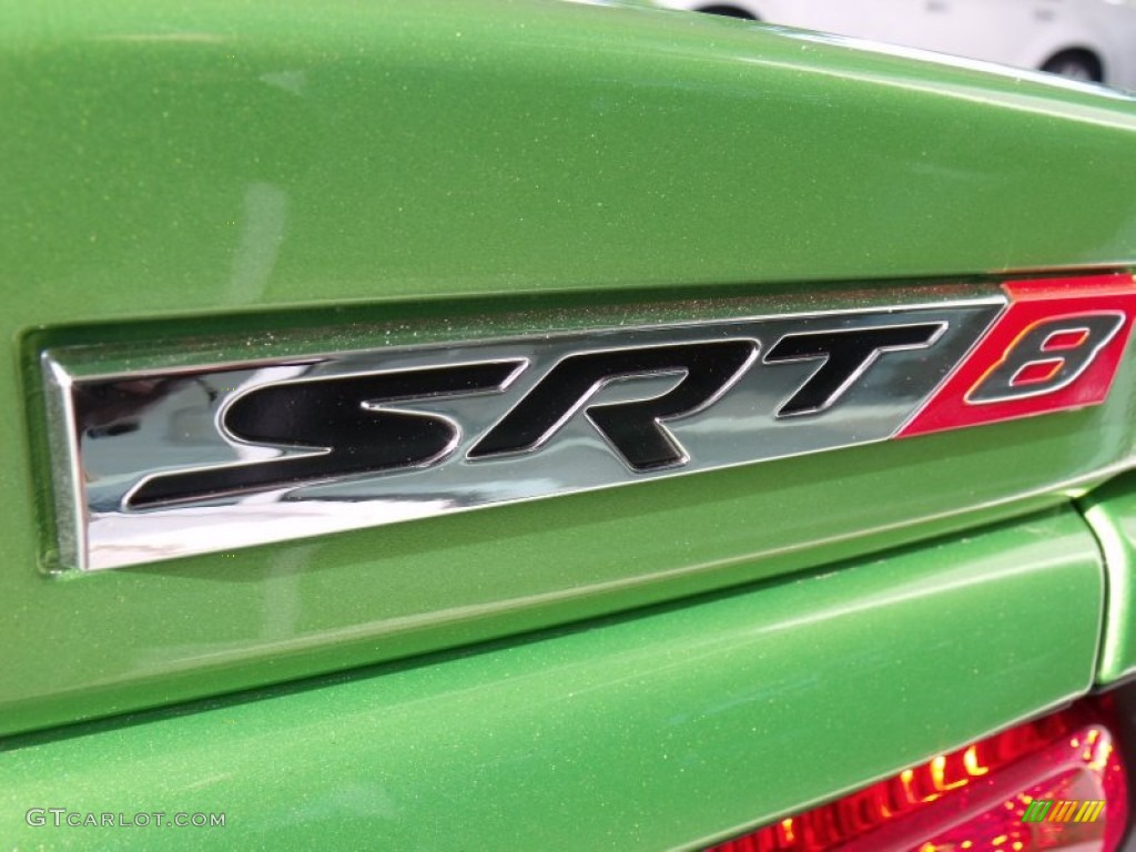 2011 Challenger SRT8 392 - Green with Envy / Dark Slate Gray photo #8