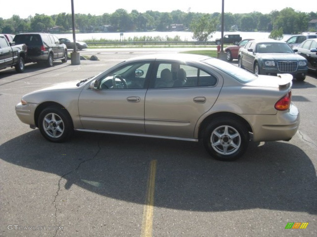 2000 Alero GL Sedan - Silvermist / Neutral photo #5