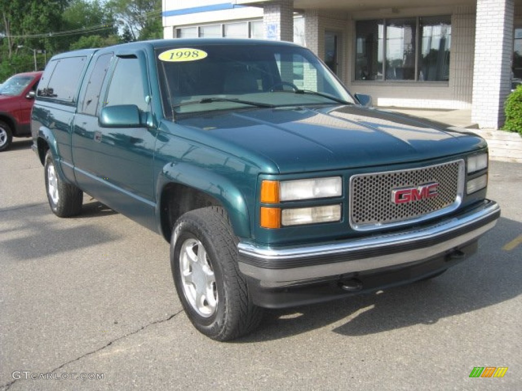 Laguna Green Metallic GMC Sierra 1500