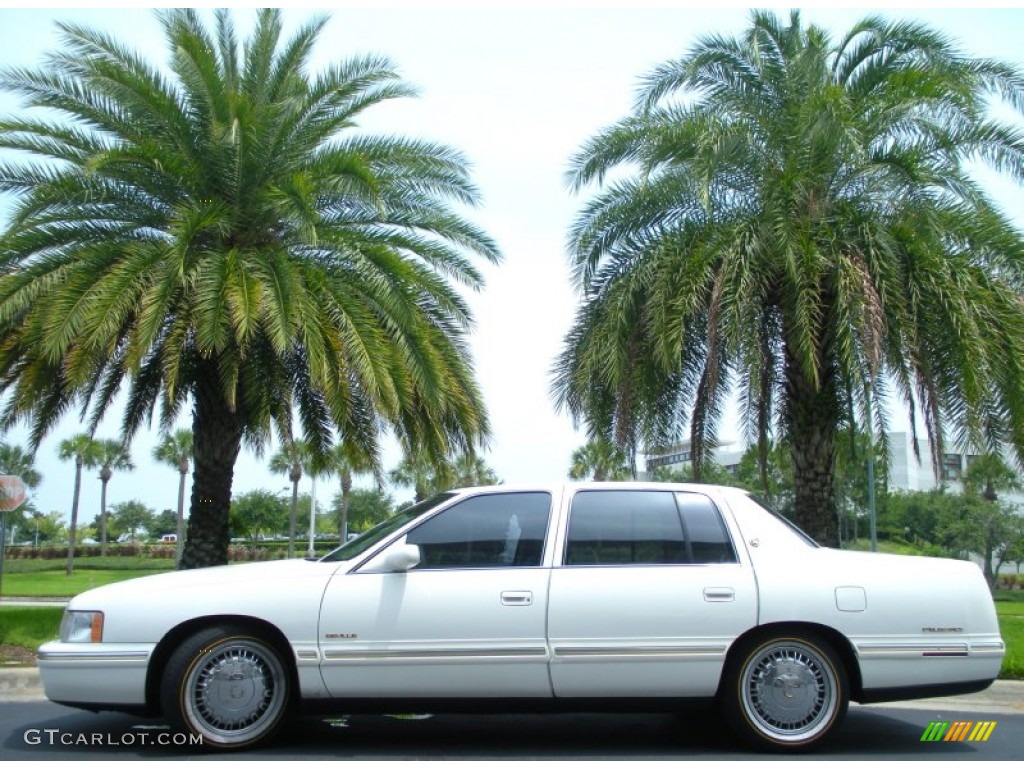 White Diamond 1997 Cadillac DeVille d'Elegance Exterior Photo #50204661