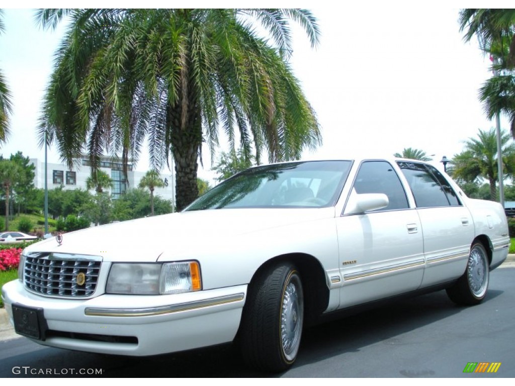 White Diamond 1997 Cadillac DeVille d'Elegance Exterior Photo #50204673