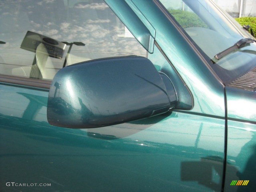 1998 Sierra 1500 SLT Extended Cab 4x4 - Laguna Green Metallic / Pewter photo #14