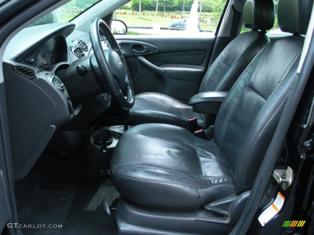 Dark Charcoal Interior 2000 Ford Focus Sony Limited Edition