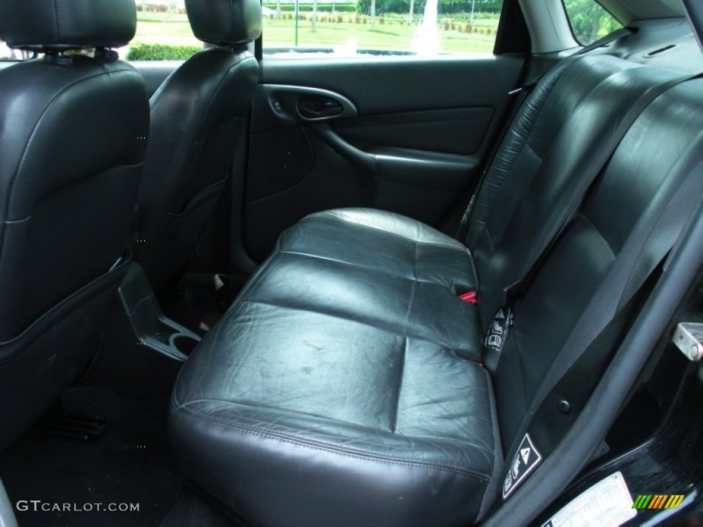 Dark Charcoal Interior 2000 Ford Focus Sony Limited Edition Sedan Photo #50205234