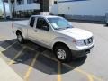 2010 Radiant Silver Metallic Nissan Frontier XE King Cab  photo #21