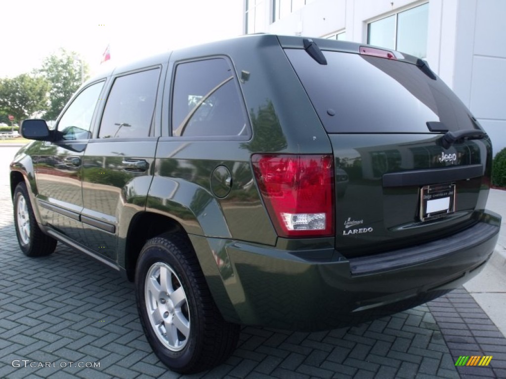 2008 Grand Cherokee Laredo - Jeep Green Metallic / Dark Slate Gray/Light Graystone photo #3
