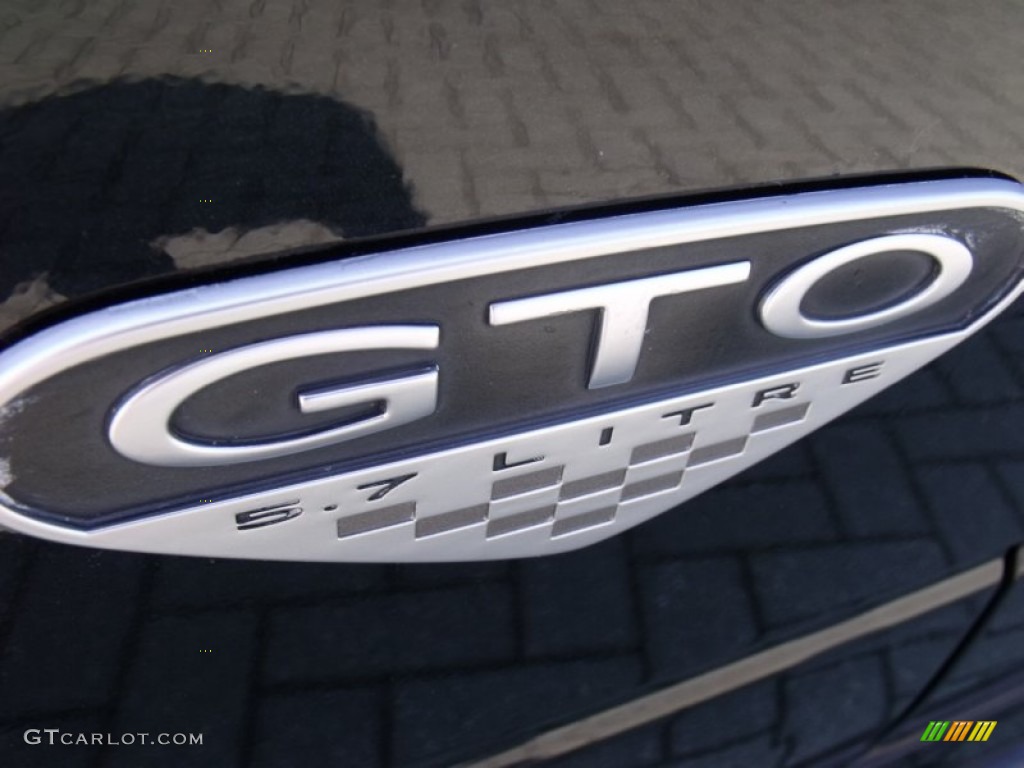 2004 Pontiac GTO Coupe Marks and Logos Photo #50206407