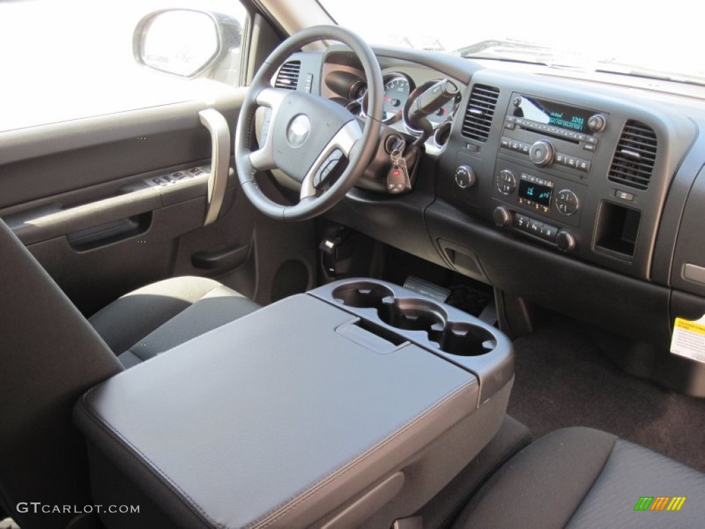 2011 Silverado 1500 LT Extended Cab 4x4 - Black / Ebony photo #5