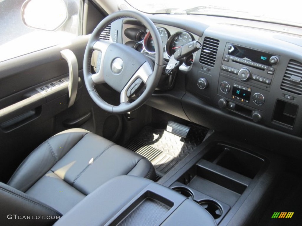 2011 Silverado 1500 LT Crew Cab 4x4 - Taupe Gray Metallic / Ebony photo #5