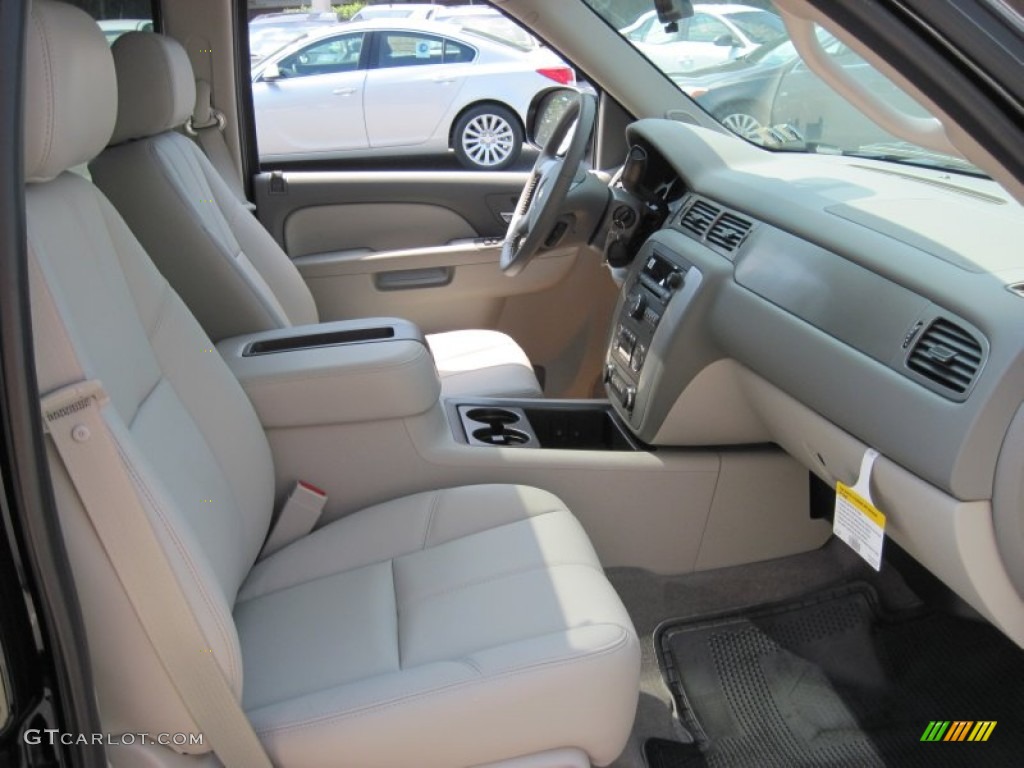 2011 Avalanche Z71 4x4 - Black / Dark Cashmere/Light Cashmere photo #4