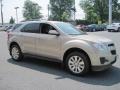 2011 Gold Mist Metallic Chevrolet Equinox LT AWD  photo #3