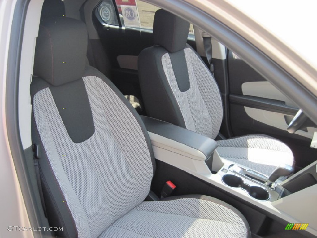 Light Titanium/Jet Black Interior 2011 Chevrolet Equinox LT AWD Photo #50207268