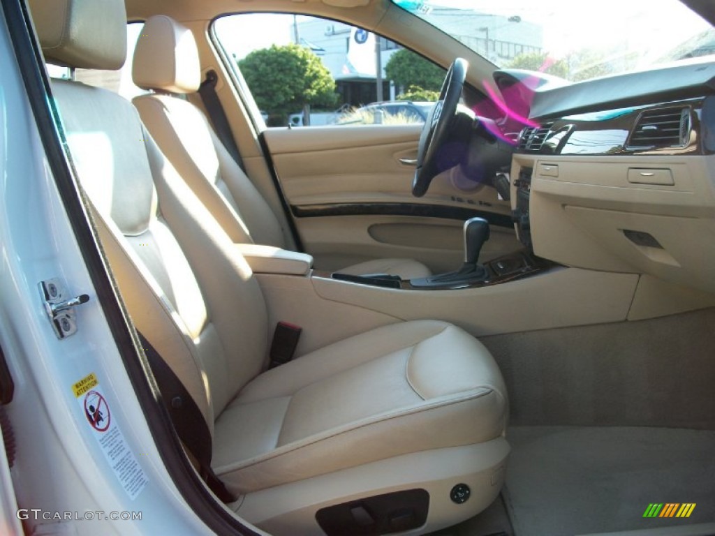 2006 3 Series 330xi Sedan - Alpine White / Beige photo #10
