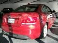 2008 Crimson Red BMW 1 Series 135i Coupe  photo #4