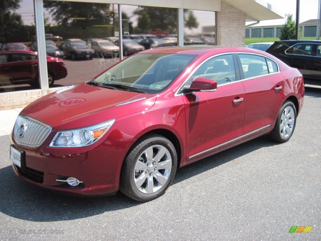 Red Jewel Tintcoat 2011 Buick LaCrosse CXL AWD Exterior Photo #50208105