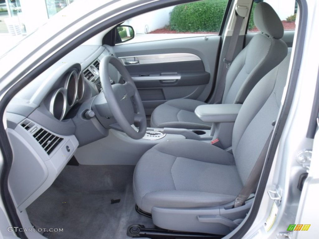 Dark Slate Gray/Light Slate Gray Interior 2008 Chrysler Sebring Touring Sedan Photo #50208456