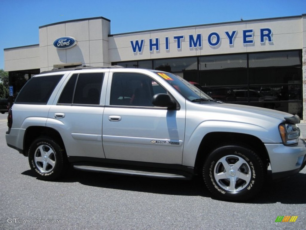 2004 TrailBlazer LT 4x4 - Silverstone Metallic / Dark Pewter photo #1