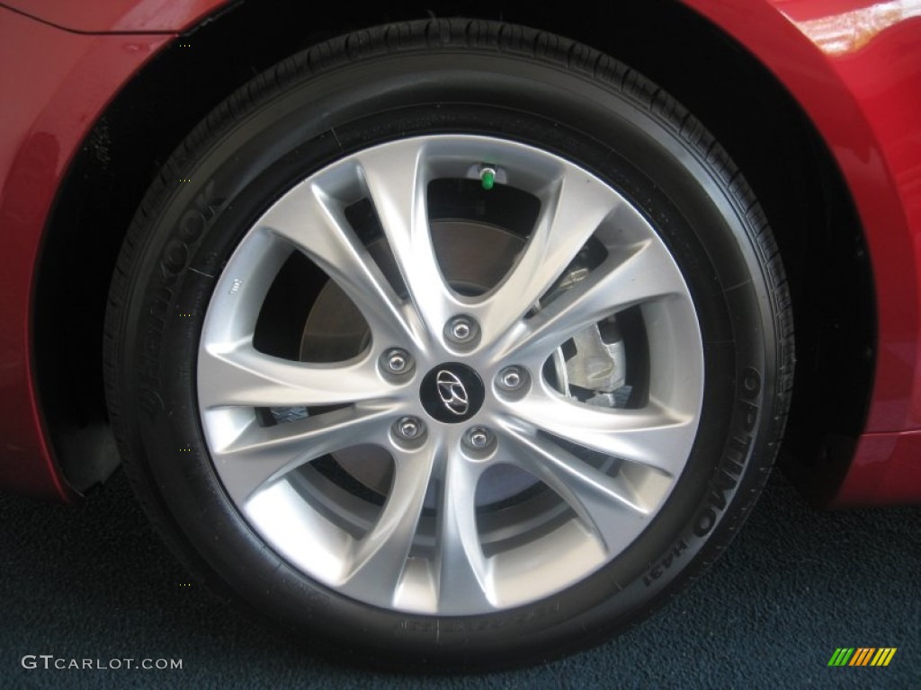 2011 Sonata Limited 2.0T - Venetian Red / Camel photo #10