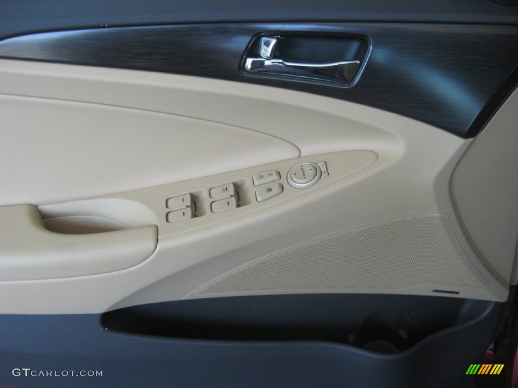 2011 Sonata Limited 2.0T - Venetian Red / Camel photo #15