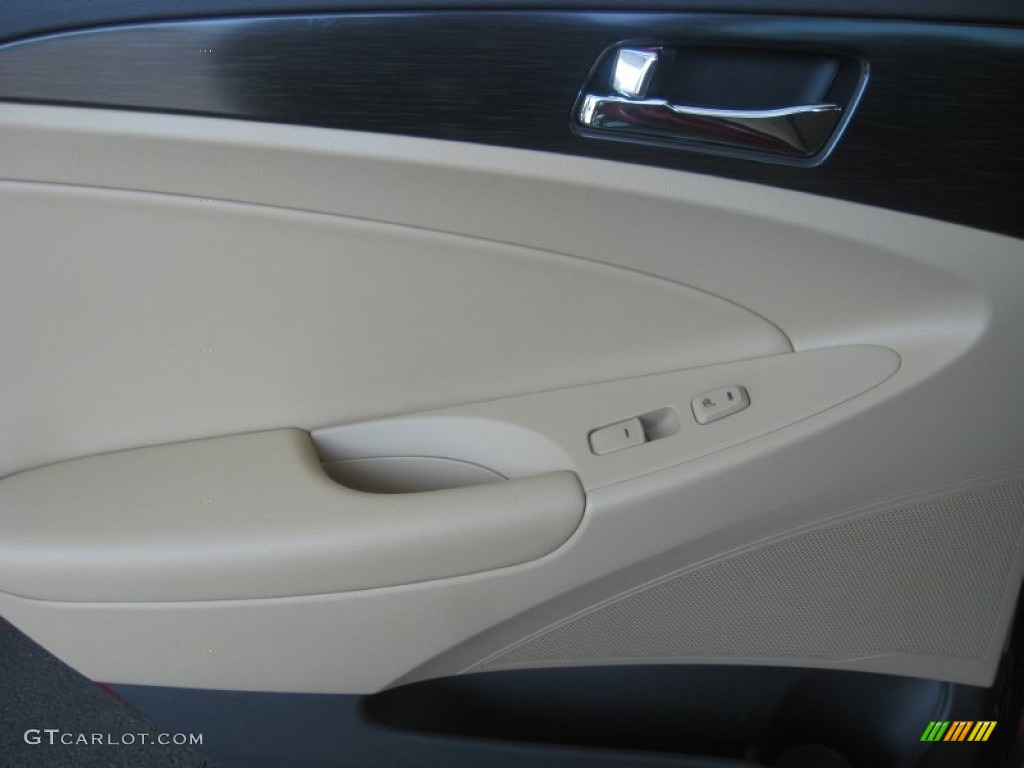 2011 Sonata Limited 2.0T - Venetian Red / Camel photo #18
