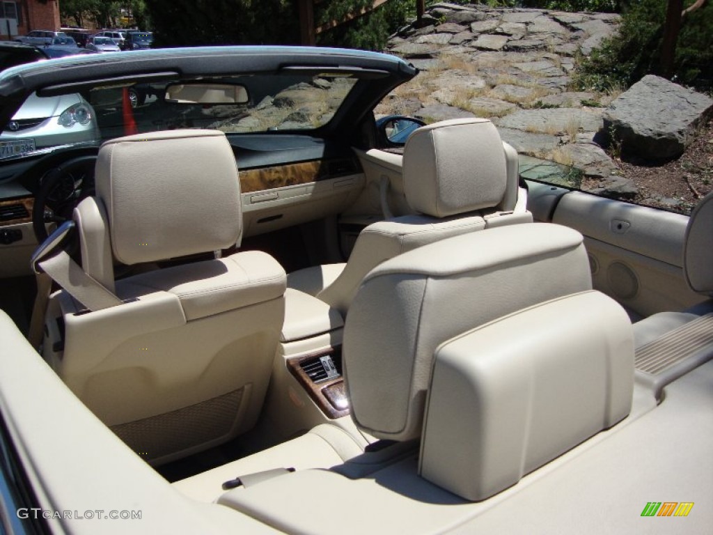 2007 3 Series 335i Convertible - Atlantic Blue Metallic / Cream Beige Dakota Leather photo #13