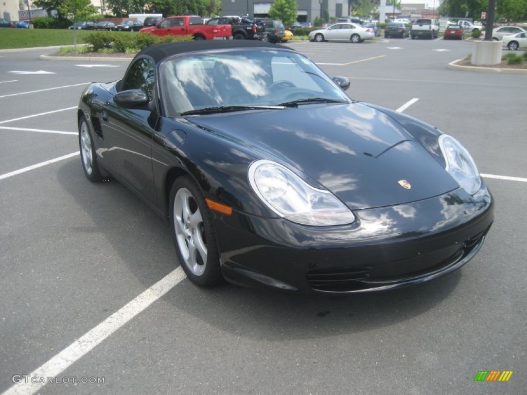 Black 2004 Porsche Boxster Standard Boxster Model Exterior Photo #50210724
