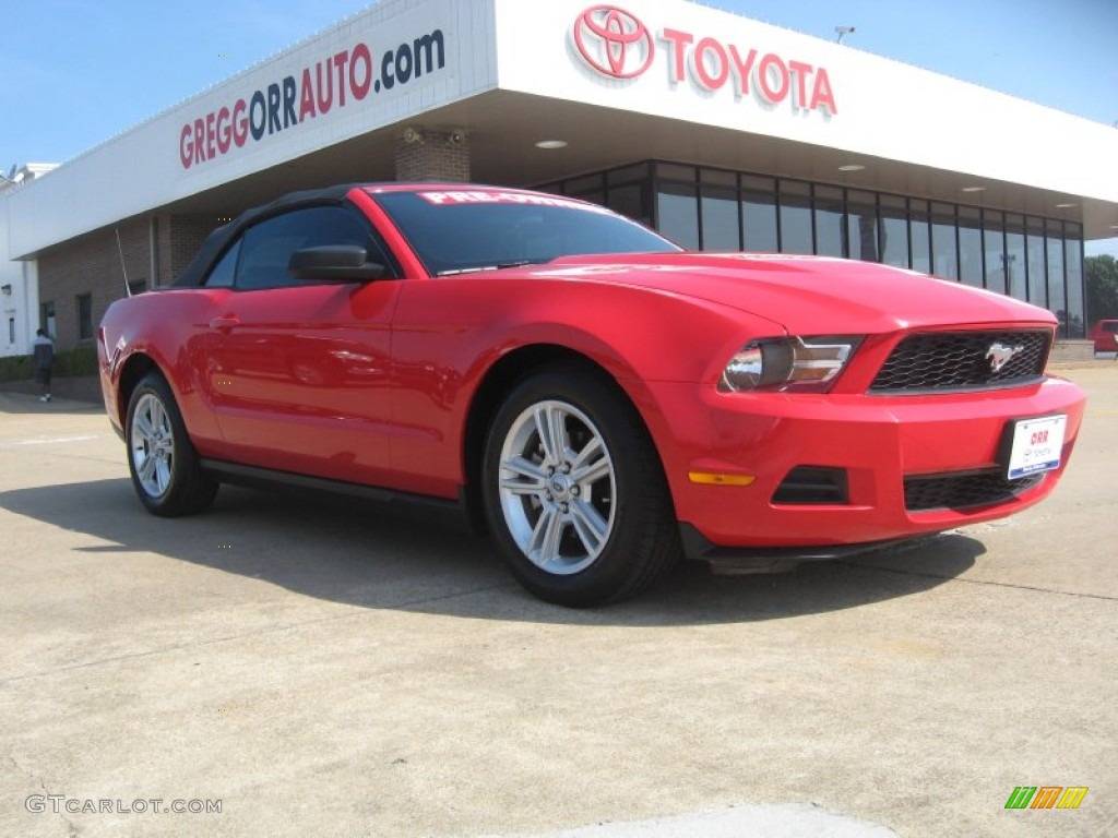 Torch Red Ford Mustang