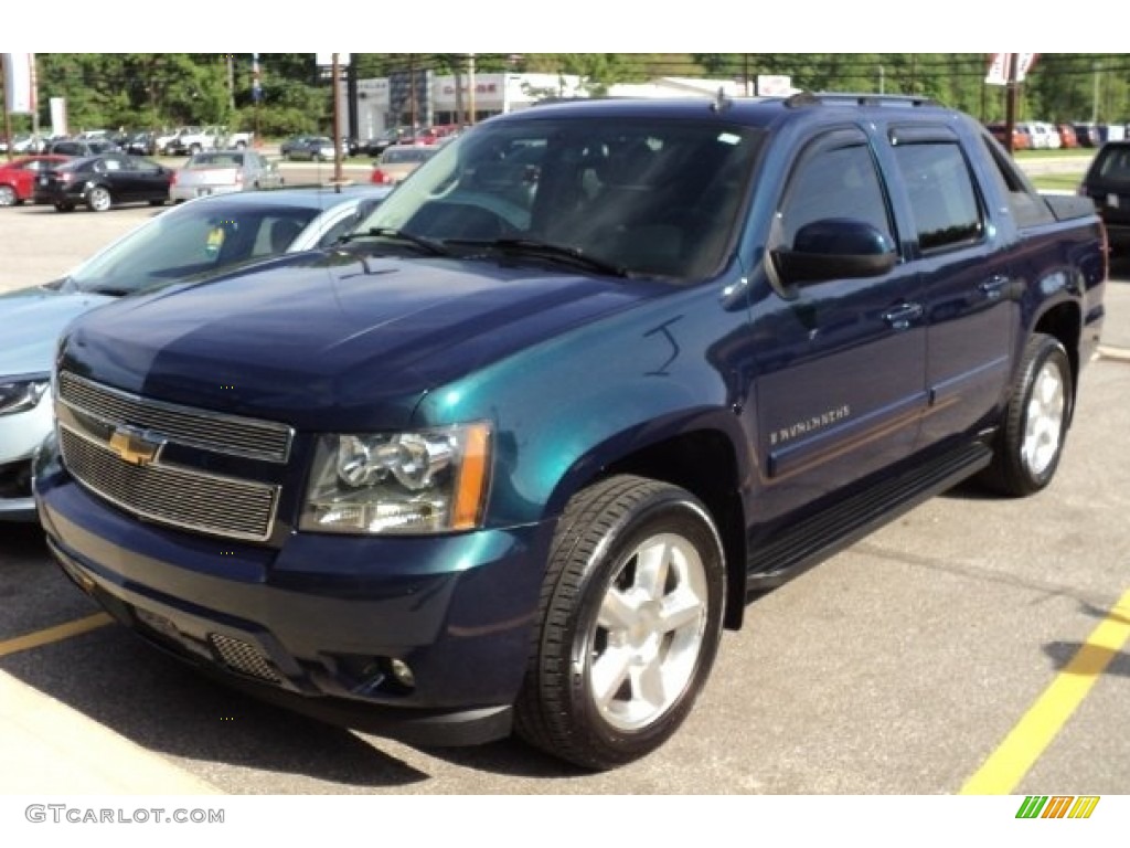 Bermuda Blue Metallic 2007 Chevrolet Avalanche LT 4WD Exterior Photo #50212068