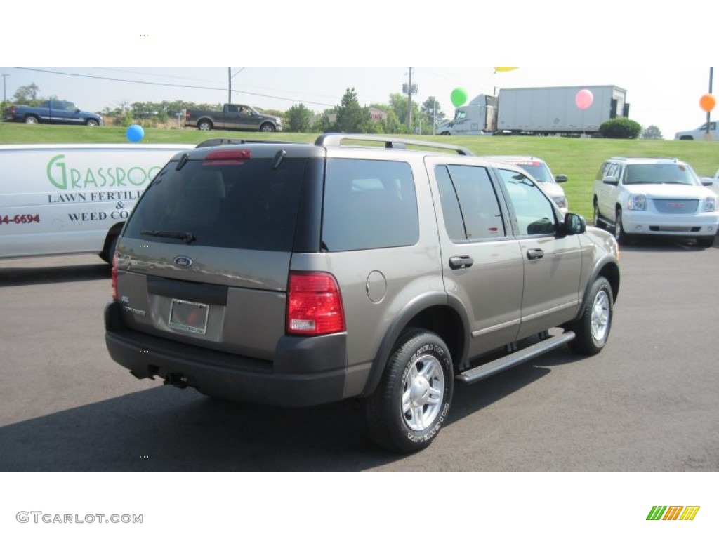 2003 Explorer XLS - Mineral Grey Metallic / Medium Parchment Beige photo #5