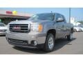 Steel Gray Metallic - Sierra 1500 SLE Extended Cab Photo No. 9