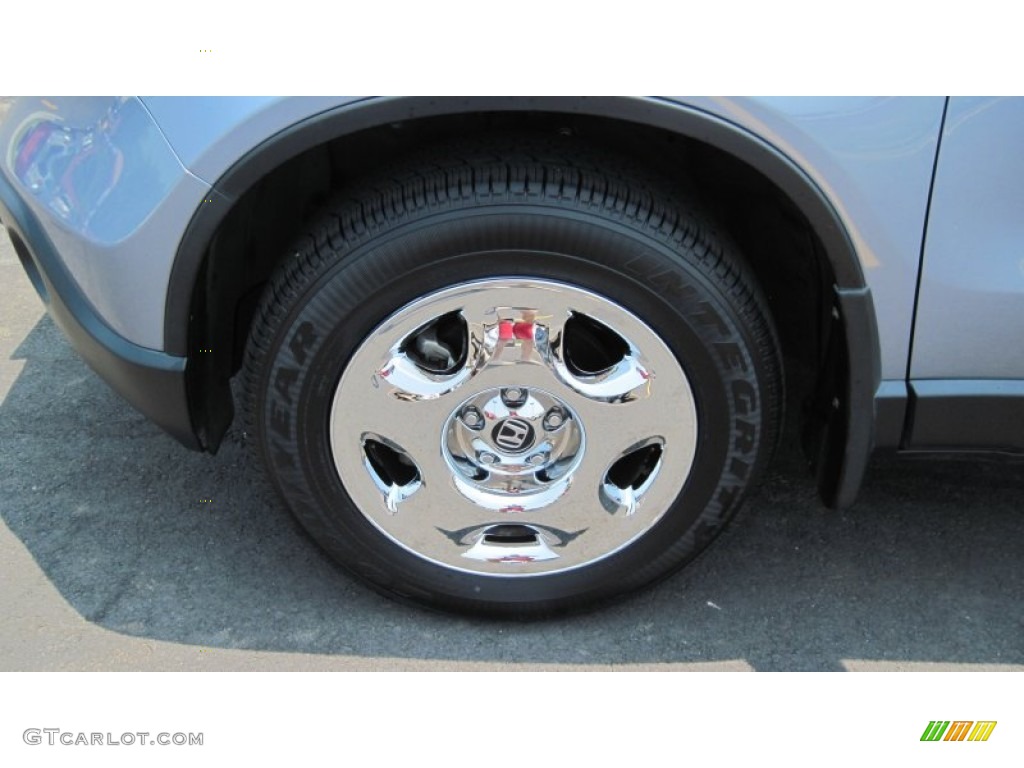 2008 CR-V LX - Glacier Blue Metallic / Gray photo #10