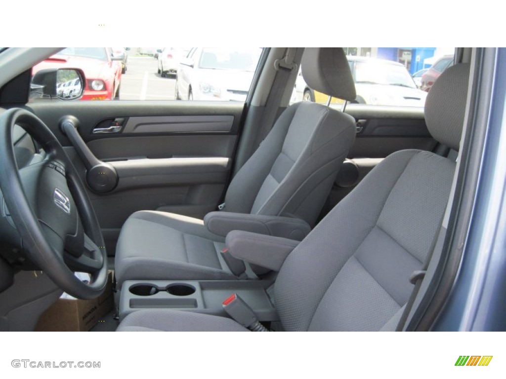 2008 CR-V LX - Glacier Blue Metallic / Gray photo #11