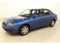 2005 Tidal Wave Blue Hyundai Elantra GLS Sedan  photo #3