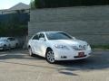 2009 Super White Toyota Camry XLE V6  photo #1