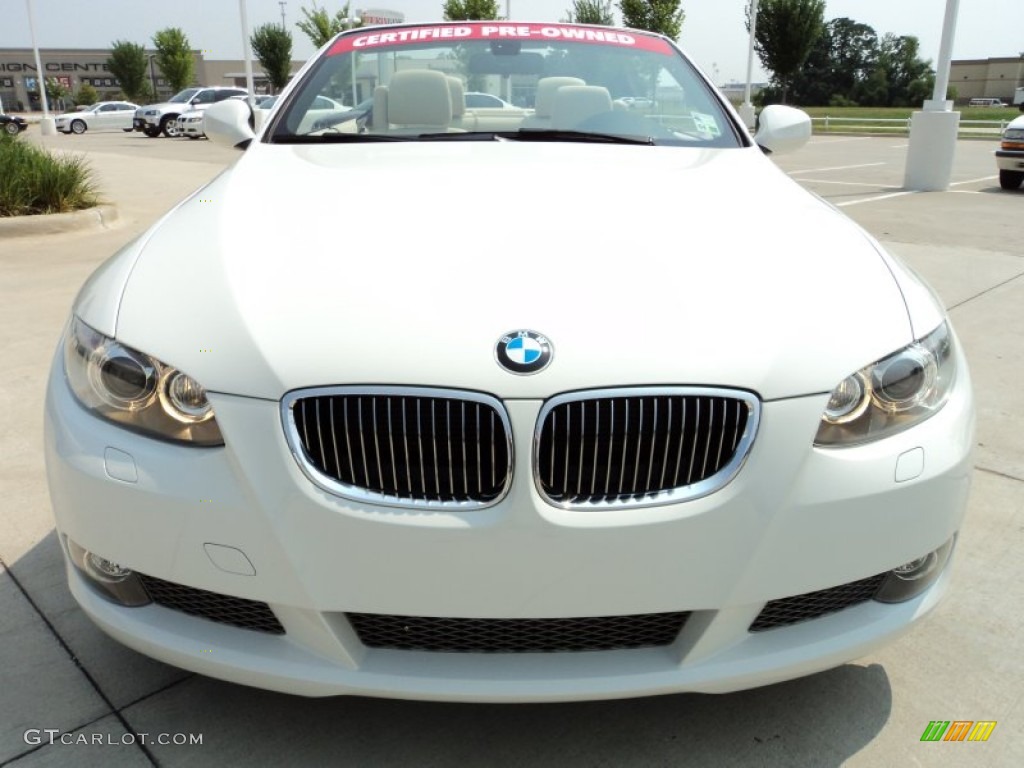 2010 3 Series 335i Convertible - Alpine White / Cream Beige photo #5