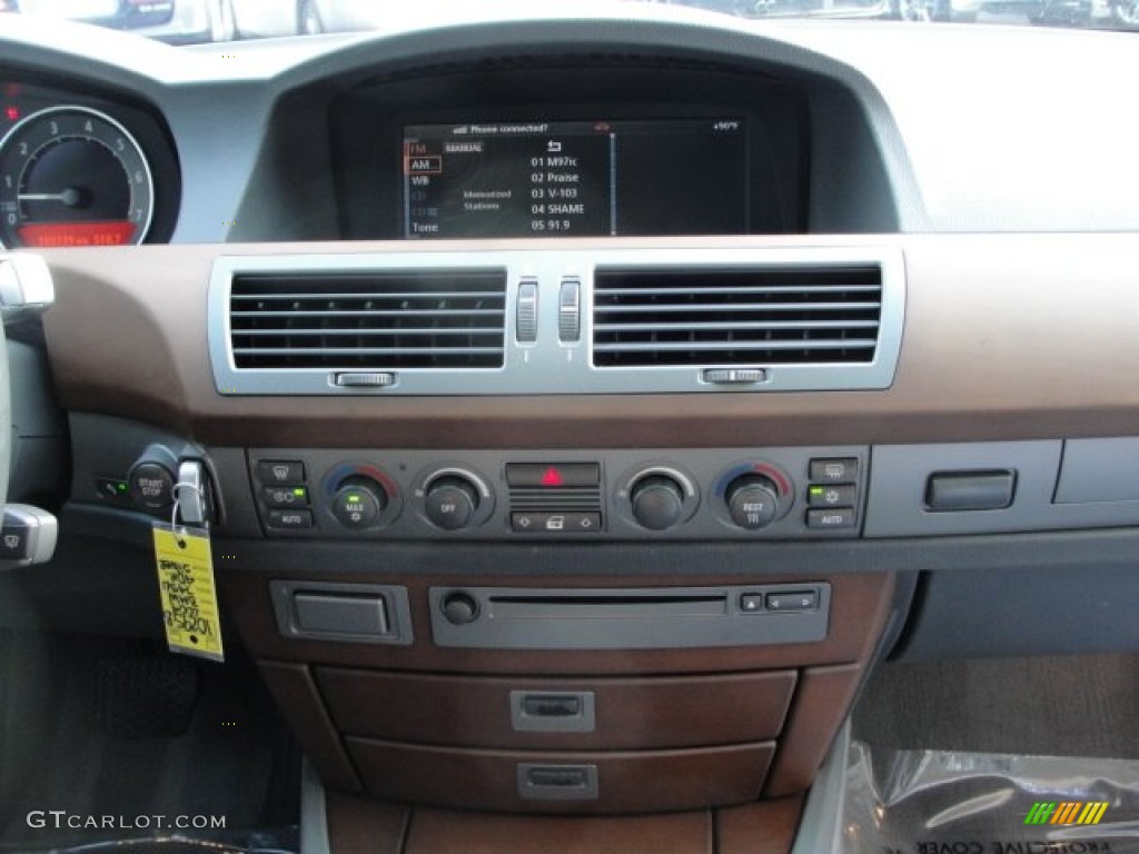 2004 7 Series 745Li Sedan - Titanium Silver Metallic / Basalt Grey/Stone Green photo #11