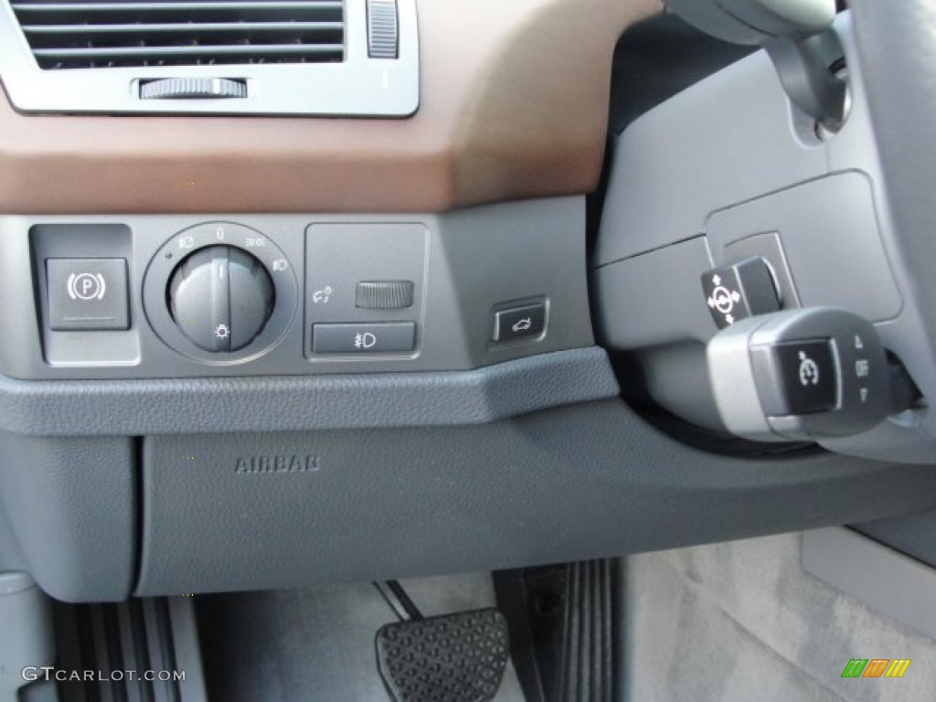 2004 7 Series 745Li Sedan - Titanium Silver Metallic / Basalt Grey/Stone Green photo #12