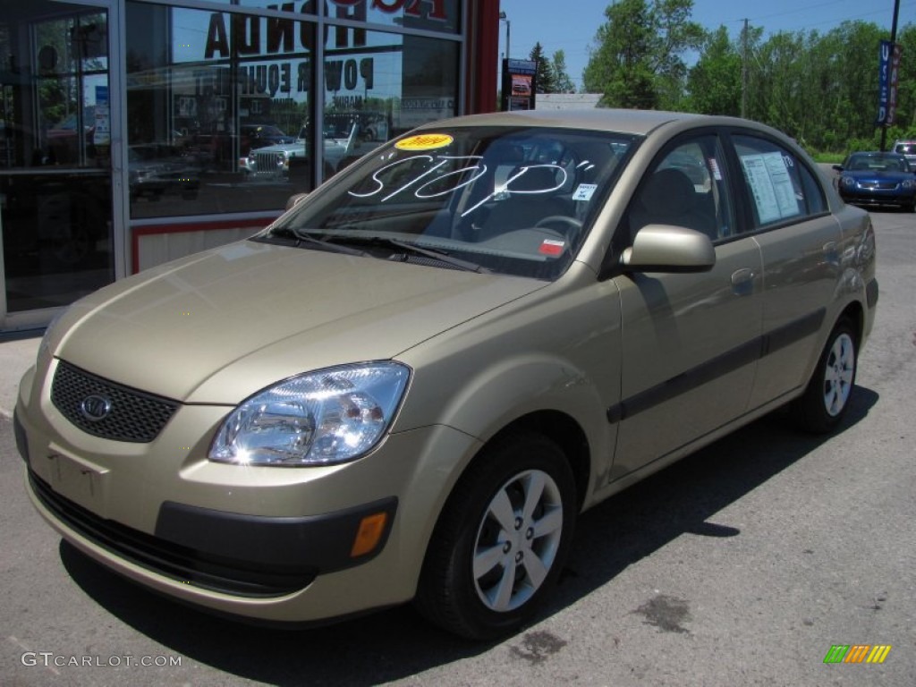 2009 Rio LX Sedan - Cashmere Beige / Beige photo #1