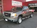 Medium Brown Metallic 2008 GMC Sierra 2500HD SLE Extended Cab 4x4