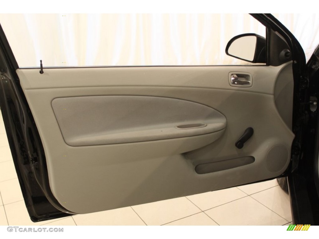 2007 Cobalt LS Coupe - Black / Gray photo #5